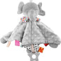 Elephant Baby Comforter – Soft Soothe Blanket & Rattle Toy