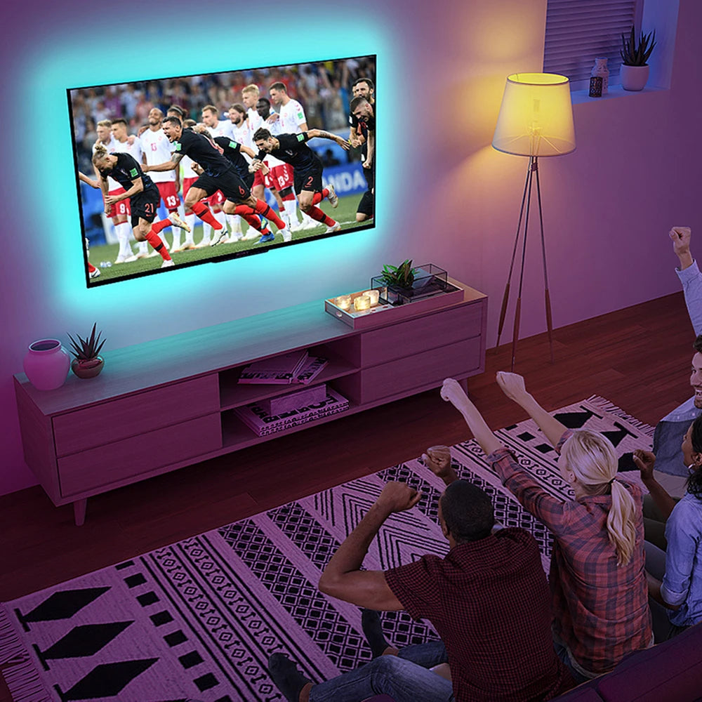 RGB USB LED Strip Light  TV/PC Backlight, RGB5050, App-Controlled