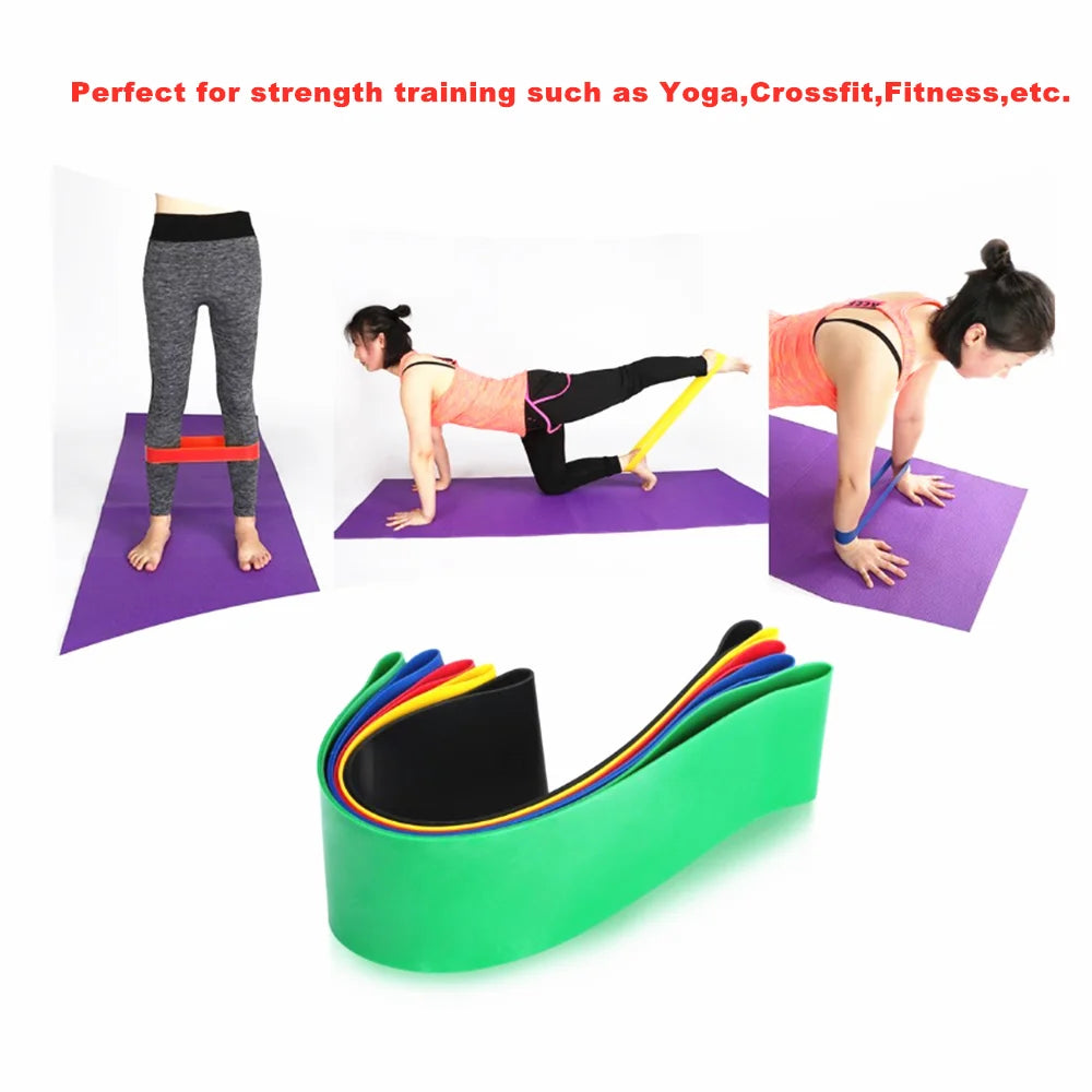 Yoga Resistance Bands – Elastic Workout Band