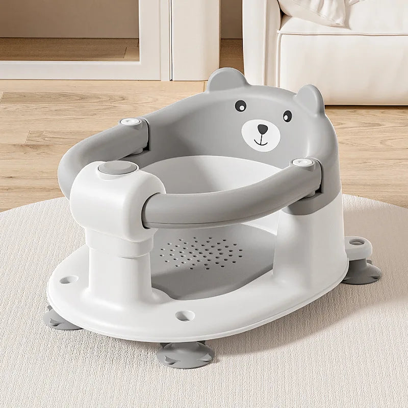 Baby Bath Seat – Non-Slip Newborn Bath Support for Home Use
