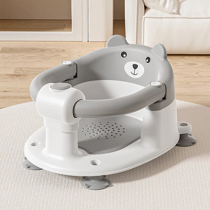 Baby Bath Seat – Non-Slip Newborn Bath Support for Home Use