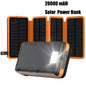 20,000mAh Solar Power Bank – Fast Charge, USB-A/USB-C, iOS & Android Compatible