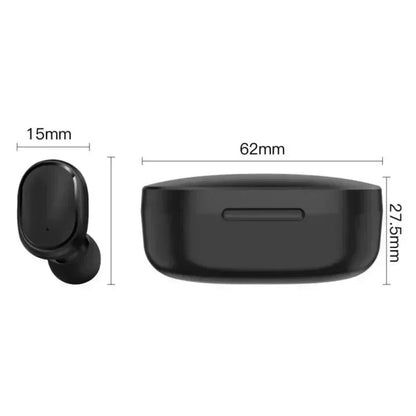 E6S TWS Wireless Earbuds – Bluetooth, Noise-Cancelling, With Microphone