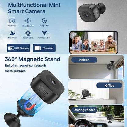 Xiaomi 4K Smart Wireless Camera  Indoor/Outdoor HD Security, Battery-Powered, Theft Prevention