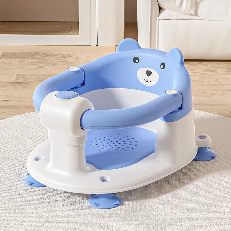 Baby Bath Seat – Non-Slip Newborn Bath Support for Home Use