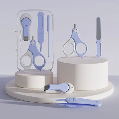 8-Piece Baby Grooming Kit – Clippers, Brush, Comb, Aspirator & Case