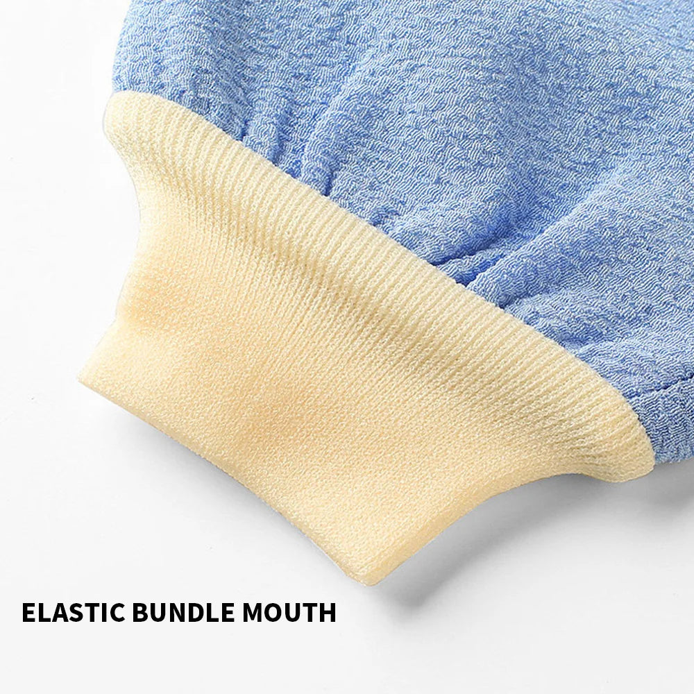 1/4/8-Pack Double-Layer Bath Gloves & Towels – Premium Bath Set