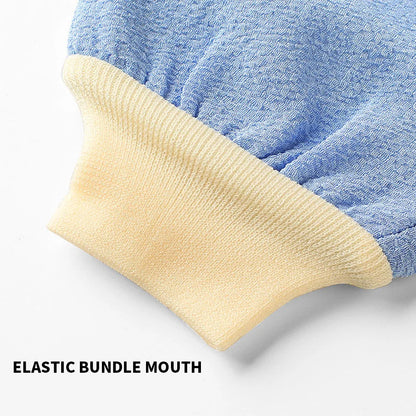 1/4/8-Pack Double-Layer Bath Gloves & Towels – Premium Bath Set