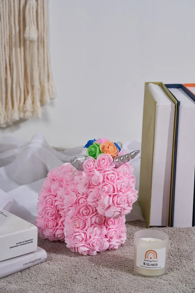 Rose Unicorn Gift – Valentine’s Day & Girlfriend Gift