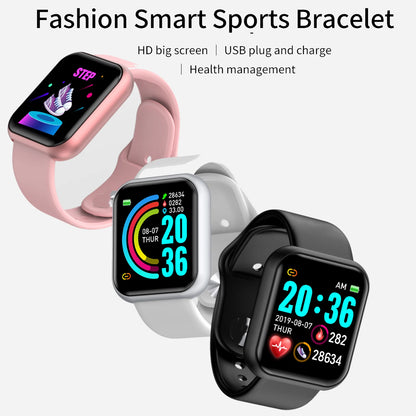 Smart Fitness Watch  Bluetooth, Music Player, Sleep & Activity Tracker for Men & Women