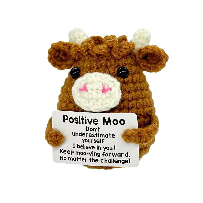 Handmade Crochet Cute Cow – Emotional Gift for Him or Her