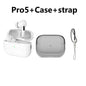 Pro 5 TWS Wireless Earbuds – Bluetooth, Noise-Cancelling, In-Ear Sport Headset for iPhone & Android