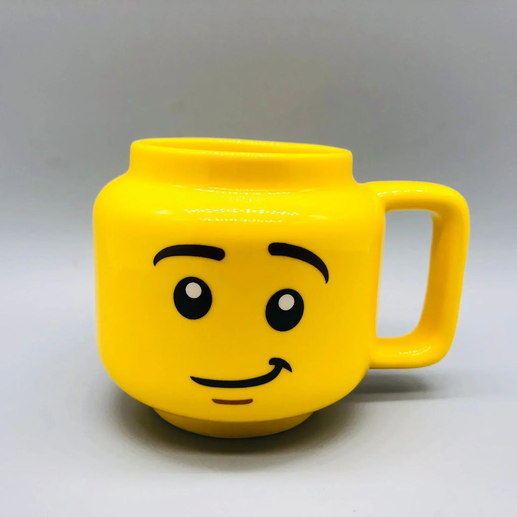 Cute Cartoon Impish Expression Mug – Ceramic Coffee & Tea Cup