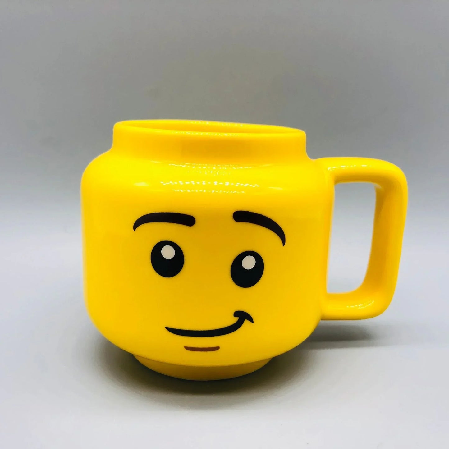 Cute Cartoon Impish Expression Mug – Ceramic Coffee & Tea Cup