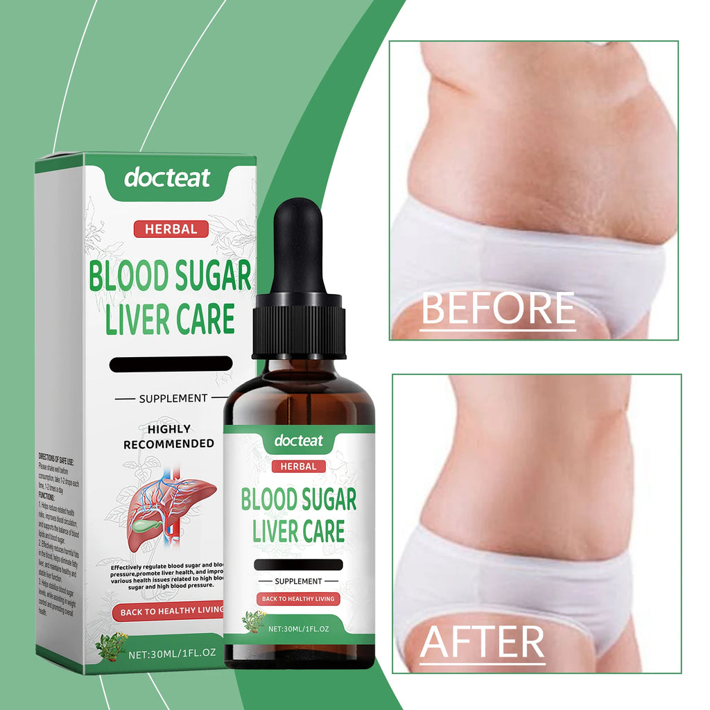 Sugar & Liver Support Supplement – Natural Herbal Formula