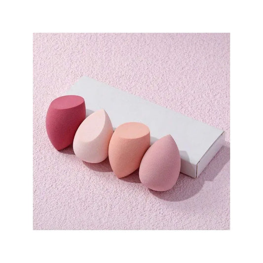 4-Pack Makeup Sponge Blenders – Foundation Applicator Beauty Puffs