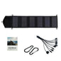 20W 6-Fold Foldable Solar Panel  Portable USB/DC 5V Charger for Full-Time Mobile Power