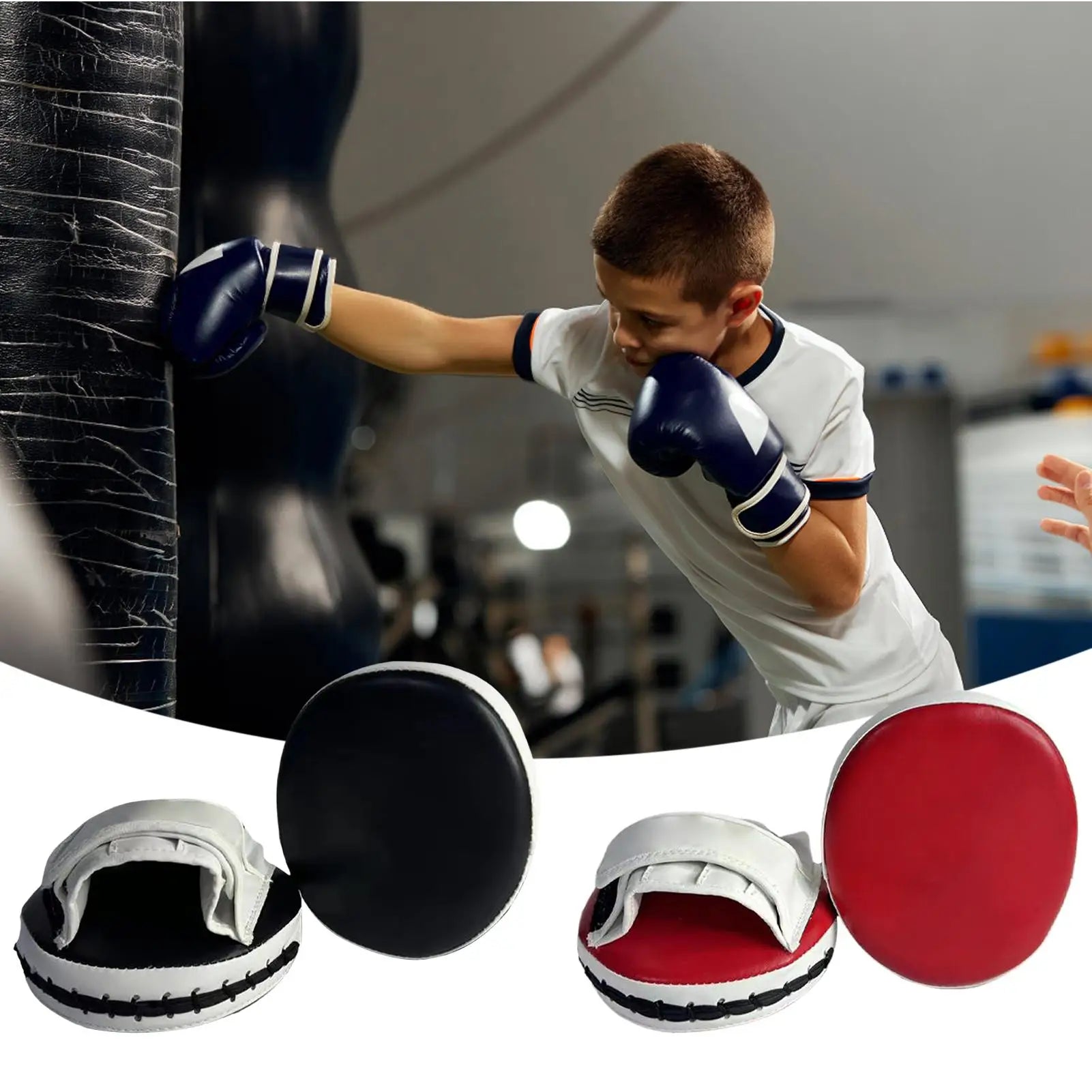 Boxing Focus Mitts – Strike Pads for Training, Karate & Martial Arts