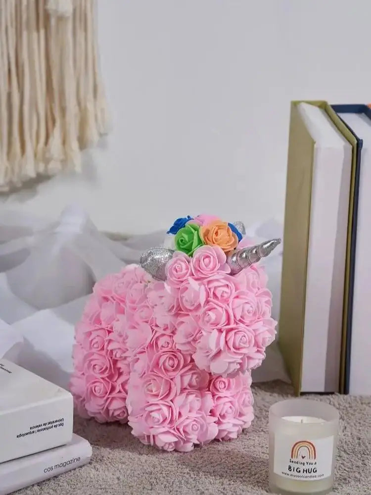 Rose Unicorn Gift – Valentine’s Day & Girlfriend Gift