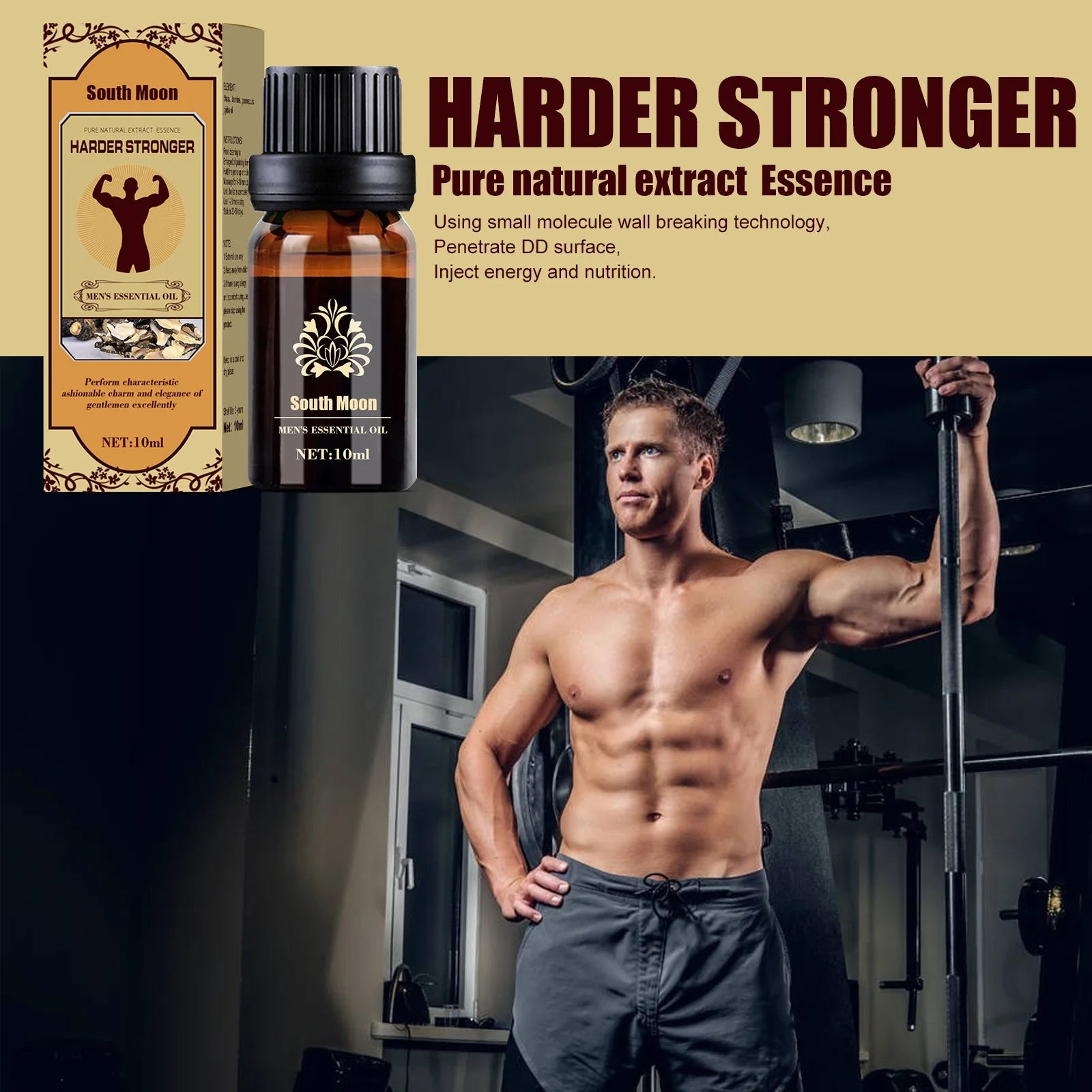 Men’s Essential Oil – Vitality Boost & Moisturizing Care