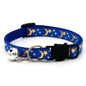 Colorful Pet Collar with Bell  Adjustable Dog & Kitten Collar