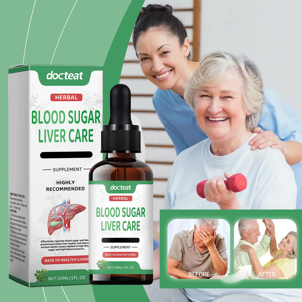 Sugar & Liver Support Supplement – Natural Herbal Formula