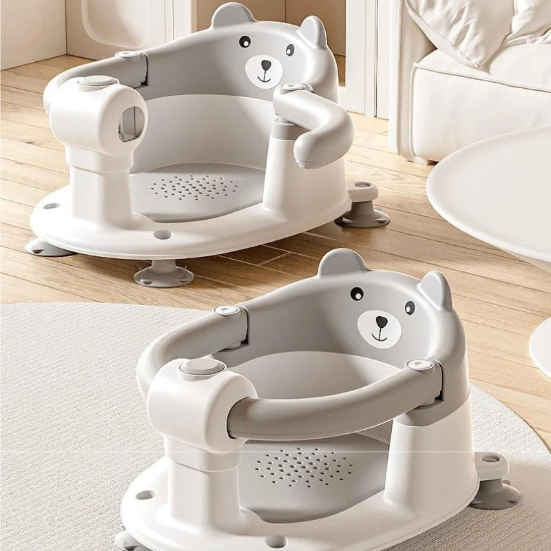 Baby Bath Seat – Non-Slip Newborn Bath Support for Home Use