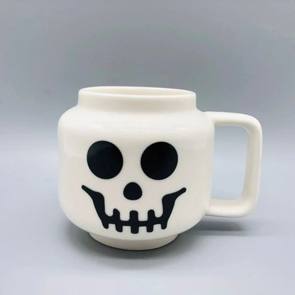 Cute Cartoon Impish Expression Mug – Ceramic Coffee & Tea Cup