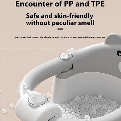 Baby Bath Seat – Non-Slip Newborn Bath Support for Home Use