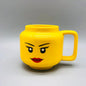 Cute Cartoon Impish Expression Mug – Ceramic Coffee & Tea Cup