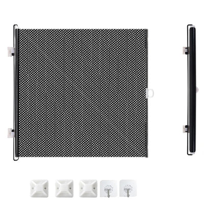 Retractable Pet Gate – Foldable Safety Fence for Dogs, Cats & Kids