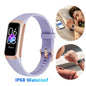 1.10" AMOLED Fitness Tracker  24/7 Heart Rate & SpO₂, Smart Watch, IP68 Waterproof