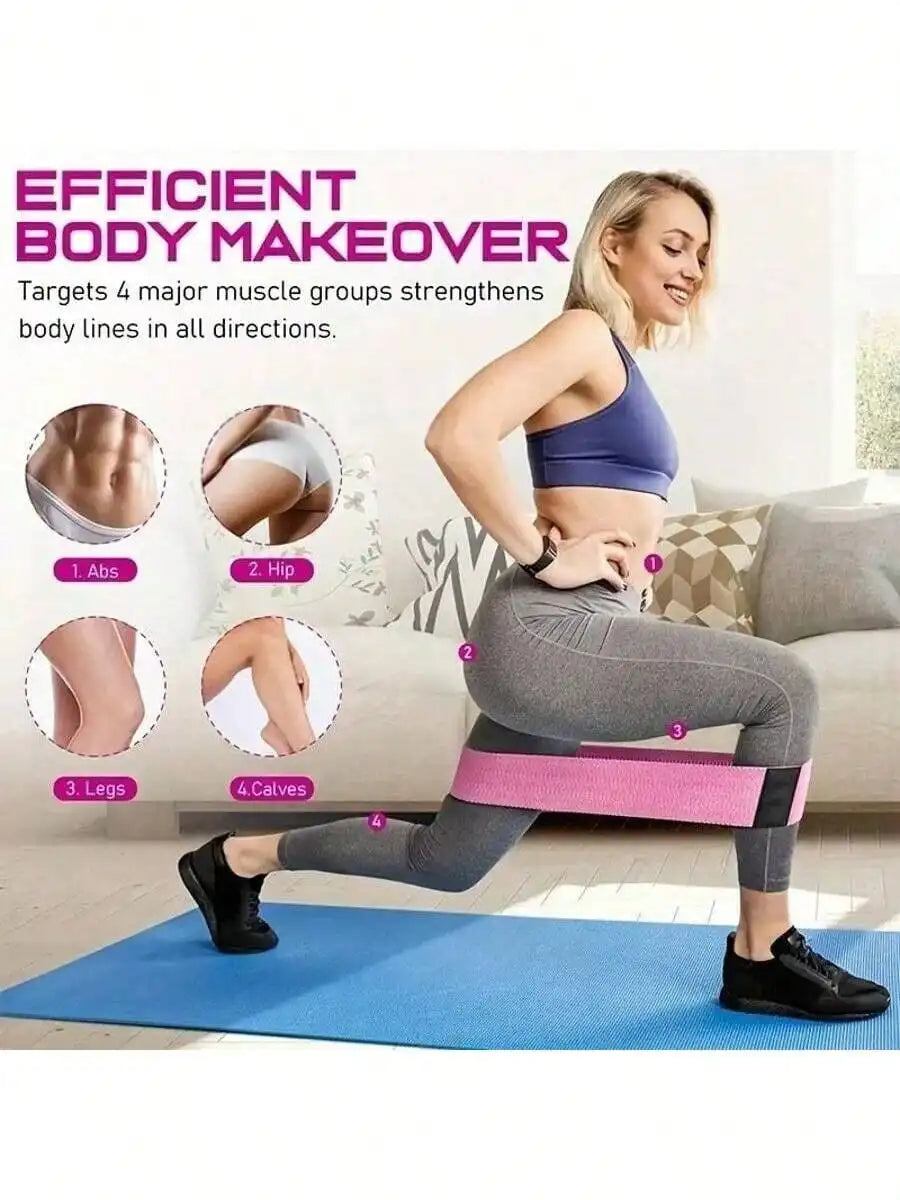 5-Piece Pilates Ring Set – Home Fitness Kit with Yoga Ball, Bands 