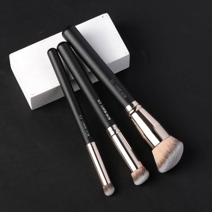 2/3-Piece Foundation & Concealer Brush Set – Synthetic Blending & Contour Brushes