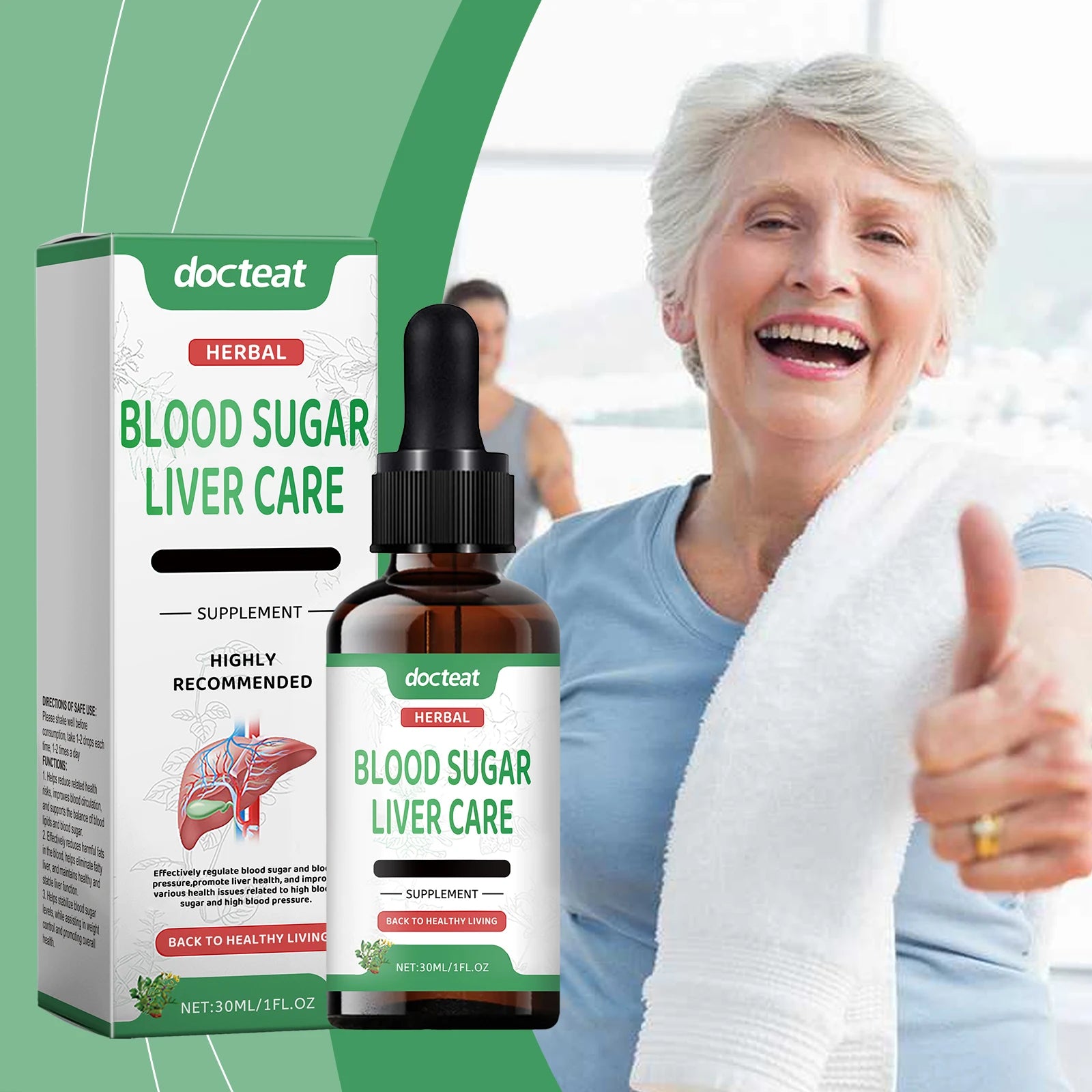 Sugar & Liver Support Supplement – Natural Herbal Formula