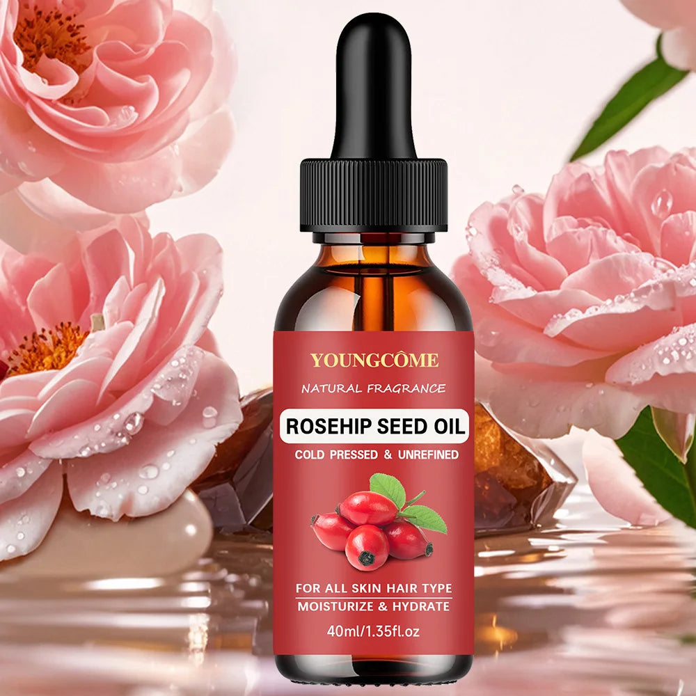 Rose Essential Oil (40/60ml) – Pure Aromatherapy & Skin Care Oil