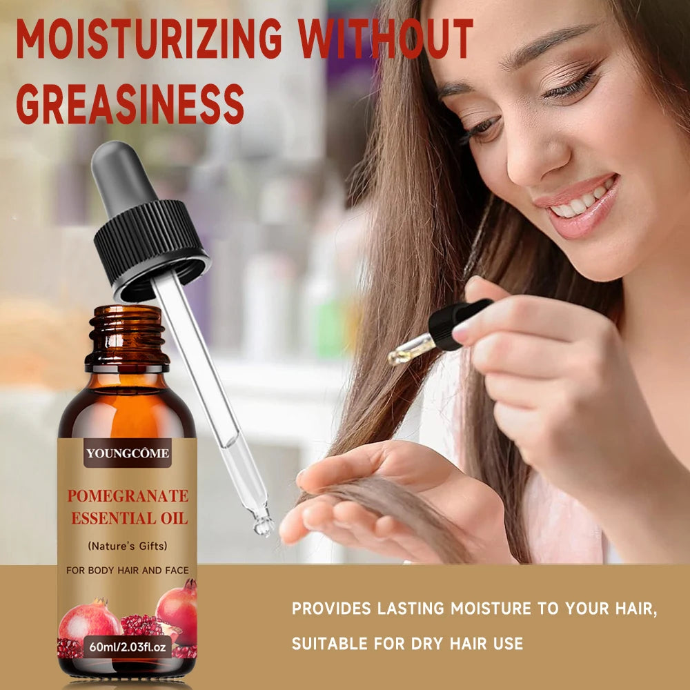 Pomegranate Hair Growth & Skin Care Oil