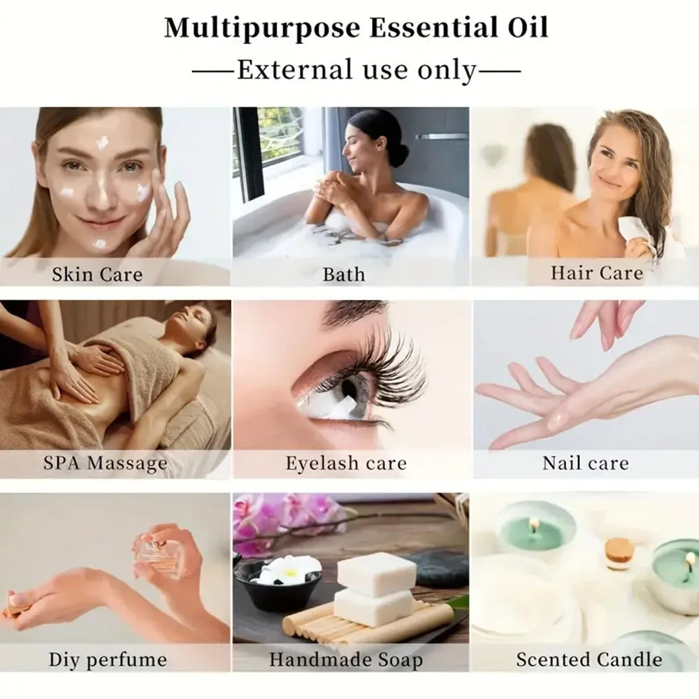 Rose Essential Oil (40/60ml) – Pure Aromatherapy & Skin Care Oil