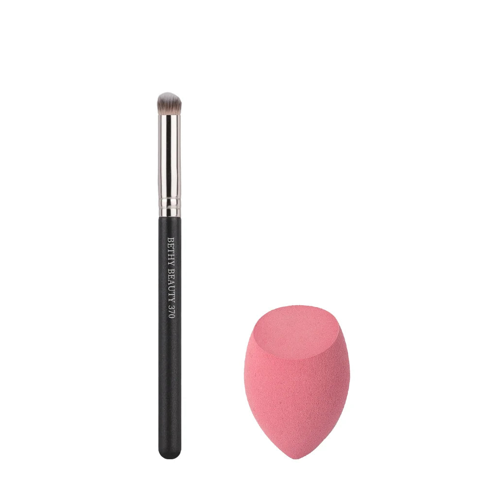 2/3-Piece Foundation & Concealer Brush Set – Synthetic Blending & Contour Brushes