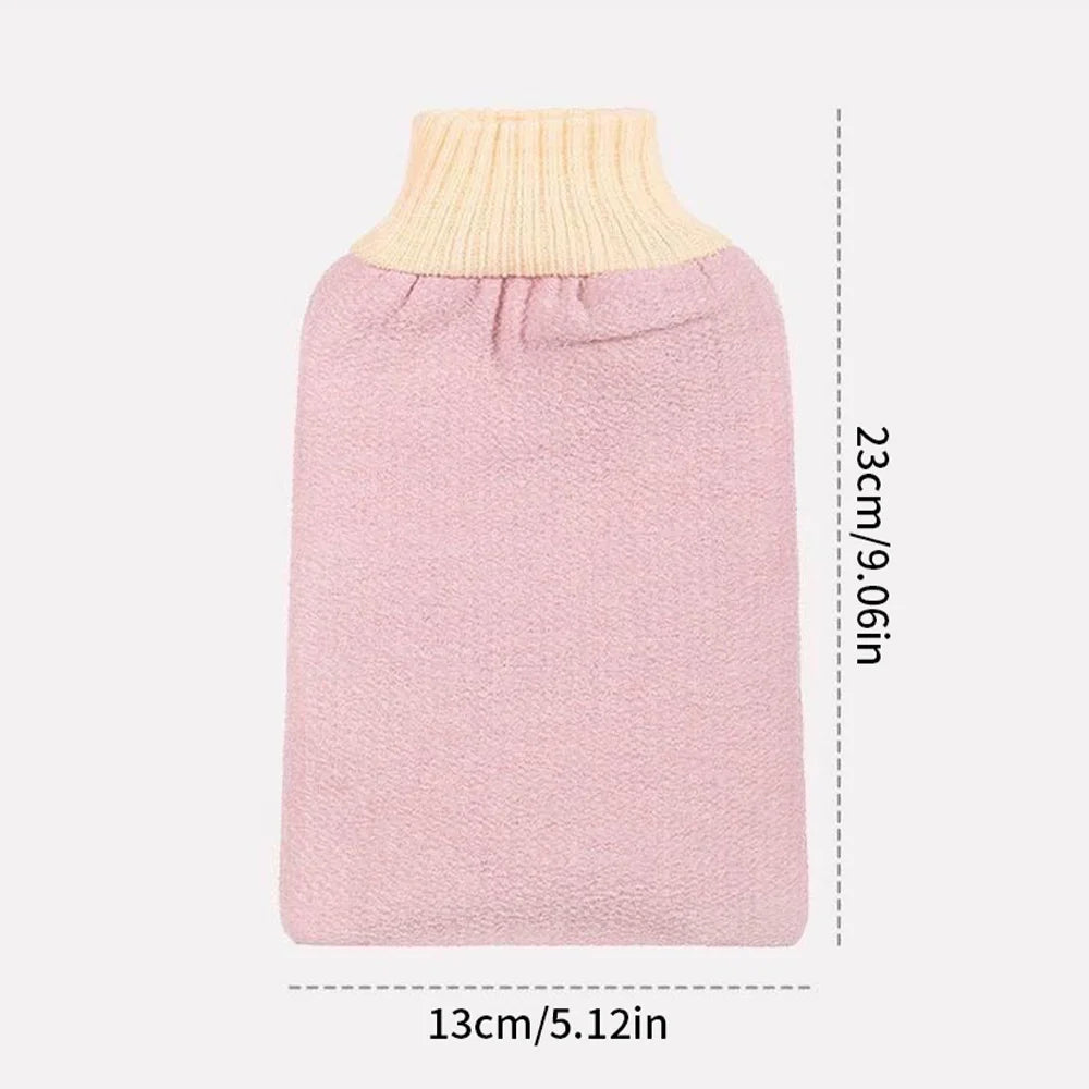 1/4/8-Pack Double-Layer Bath Gloves & Towels – Premium Bath Set