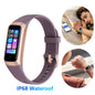 1.10" AMOLED Fitness Tracker  24/7 Heart Rate & SpO₂, Smart Watch, IP68 Waterproof